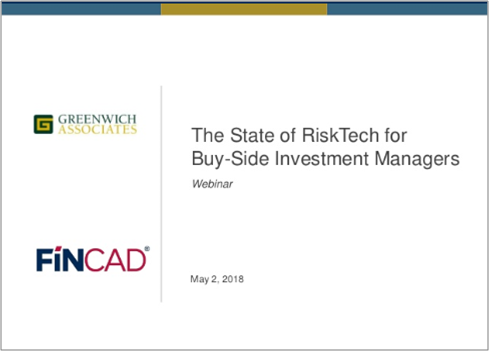Developments in Buy-side Risk Technology 