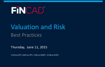 Valuation and Risk Best Practices